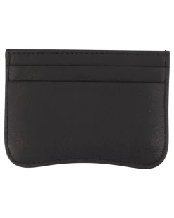 Unisex Paris Cardholder - Ami Leather Black Calfskin Accessories Card-Holder