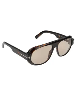 Unisex Sunglasses Ft1102 52e 16-140 Injected Tortoiseshell