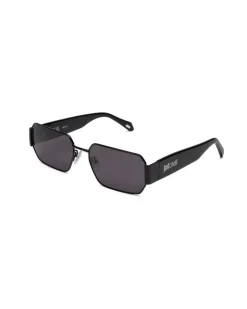 Unisex Sunglasses Total Shiny Black Stainless Steel