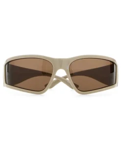 Unisex Sunset Acetate Sunglasses Beige