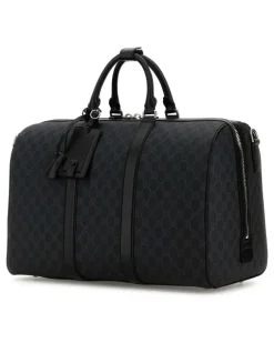Unisex With Travel Bag Black Polyurethane Polyester Cotton