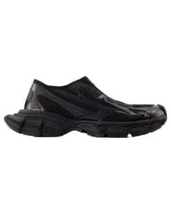Unisex 3xl Slip-On Sneakers Black Synthetic