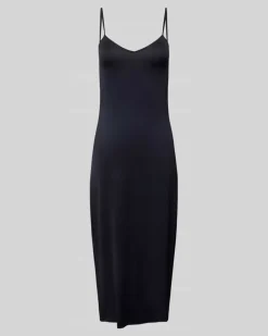 Unterkleid mit V-Ausschnitt Black