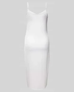 Unterkleid mit V-Ausschnitt Offwhite
