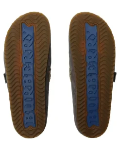 Urchin Clogs aus Wildleder mit Check - Grau