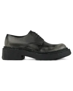 Vamonos Schnürschuhe aus glattem Leder - Grau