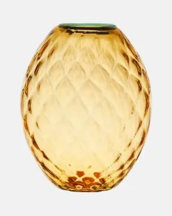 Vase Big Egg Gold