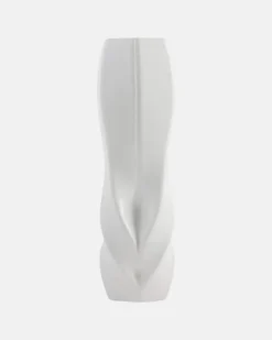 Vase Braid Medium Weiß