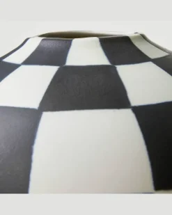 Vase Damier Large Multicolor