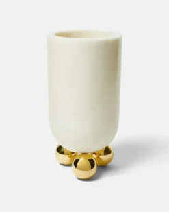 Vase Fontana Weiß