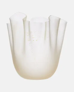 Vase Frozen by Fulvio Bianconi und Paolo Venini Transparent