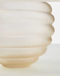 Vase Frozen by Napoleone Martinuzzi Transparent
