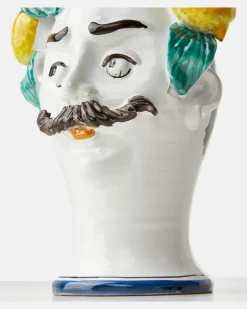 Vase Lemon Man Multicolor