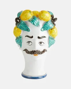 Vase Lemon Man Multicolor