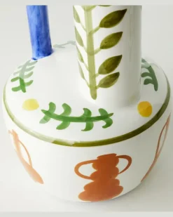 Vase Santiago De Borja Bijao by Shurleey Multicolor