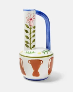 Vase Santiago De Borja Bijao by Shurleey Multicolor