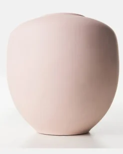 Vase Sunao Medium aus Keramik Rosa