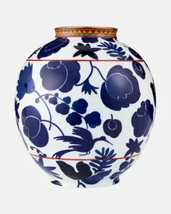 Vase Wildbird Blu Big Bubble Blau