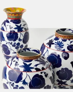 Vase Wildbird Blu Blau
