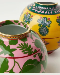 Vase Wildbird Rosa Bubble Medium