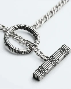 Veneta Kettenarmband-Silber - Herren