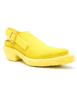 Venga Mules im Western-Look - Gelb