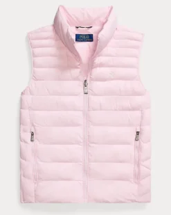 Verstaubare Steppweste P-Layer 2 Pink