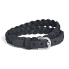 Verstellbares Armband Horseshoe aus Wildleder - Blau - Leder - MB137692 - Armbänder