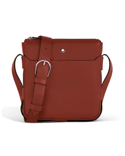 Vertikale Messenger Bag aus Sartorial Leder - Red Oak - Leder - MB222935 - Messenger Bags