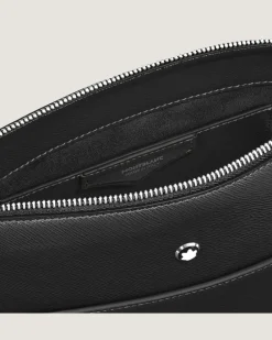 Vertikale Messenger Bag aus Sartorial Leder - Schwarz - Leder - MB221560 - Sling Bags
