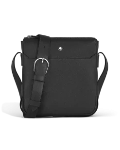 Vertikale Messenger Bag aus Sartorial Leder - Schwarz - Leder - MB221560 - Sling Bags