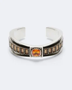 Verzierte Armspange Silber