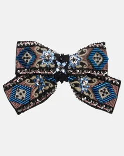 Verzierte Haarspange Multicolor