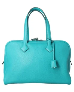 Victoria II 35 Top Handle Bag — Turquoise Blue