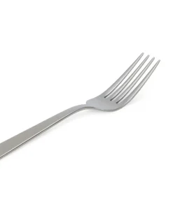 Vierteiliges Inox Flatwear Besteck-Set - Silber
