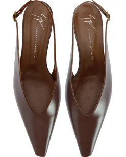 VIRGINIA WEDGE Ballerinas Braun