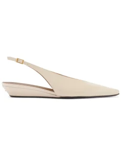 VIRGINIA WEDGE Ballerinas Off_white