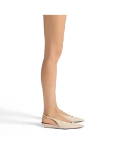 VIRGINIA WEDGE Ballerinas Off_white