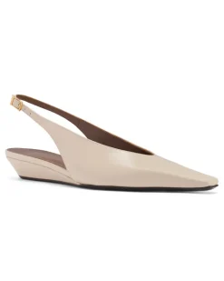 VIRGINIA WEDGE Ballerinas Off_white
