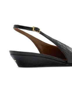 VIRGINIA WEDGE Ballerinas Schwarz