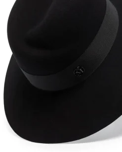 Virginie' Fedora - Schwarz