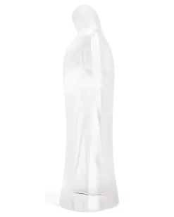 Virgin with Hands Together Figur aus Kristall - CLEAR