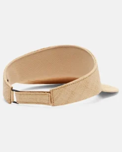 Visor aus Stroh Beige