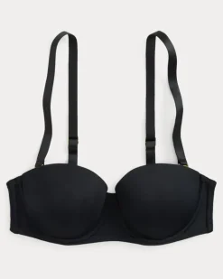 Wandelbarer trägerloser BH Black