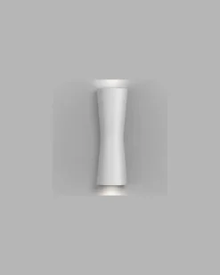 Wandleuchte Clessidra - Weiß - Gussaluminium - Designer Antonio Citterio