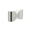 Wandleuchte Foglio - Metall - Stahl - Designer Tobia Scarpa