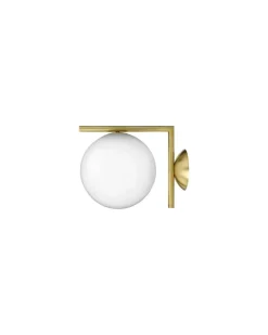 Wandleuchte IC - Metall - geblasenes Glas - Designer Michael Anastassiades