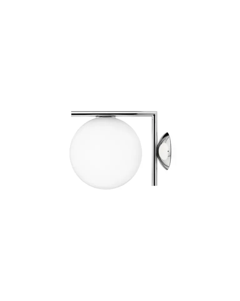 Wandleuchte IC - Metall - verchromter Stahl - Designer Michael Anastassiades