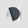Wandleuchte IO - Grau - klarlackbeschichtetes Aluminium - Designer Claesson Koivisto Rune