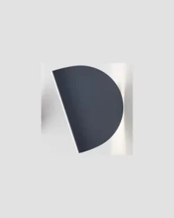 Wandleuchte IO - Grau - klarlackbeschichtetes Aluminium - Designer Claesson Koivisto Rune